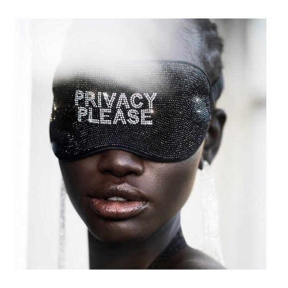 New 100% Silk Anthropologie Slip Privacy Please Sleep In Set Eyemask Eye Mask - Picture 4 of 11